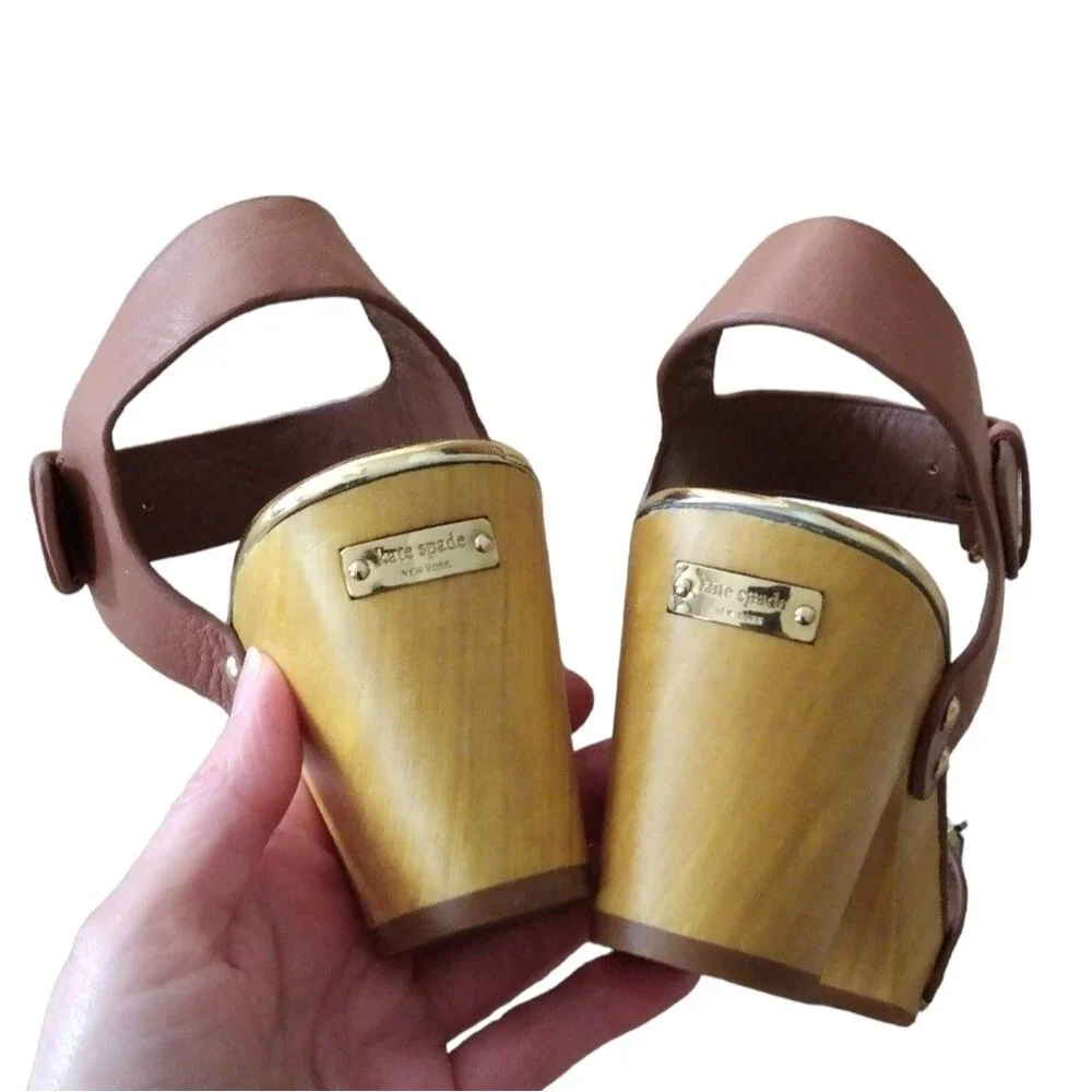 Kate Spade Wooden Sandals